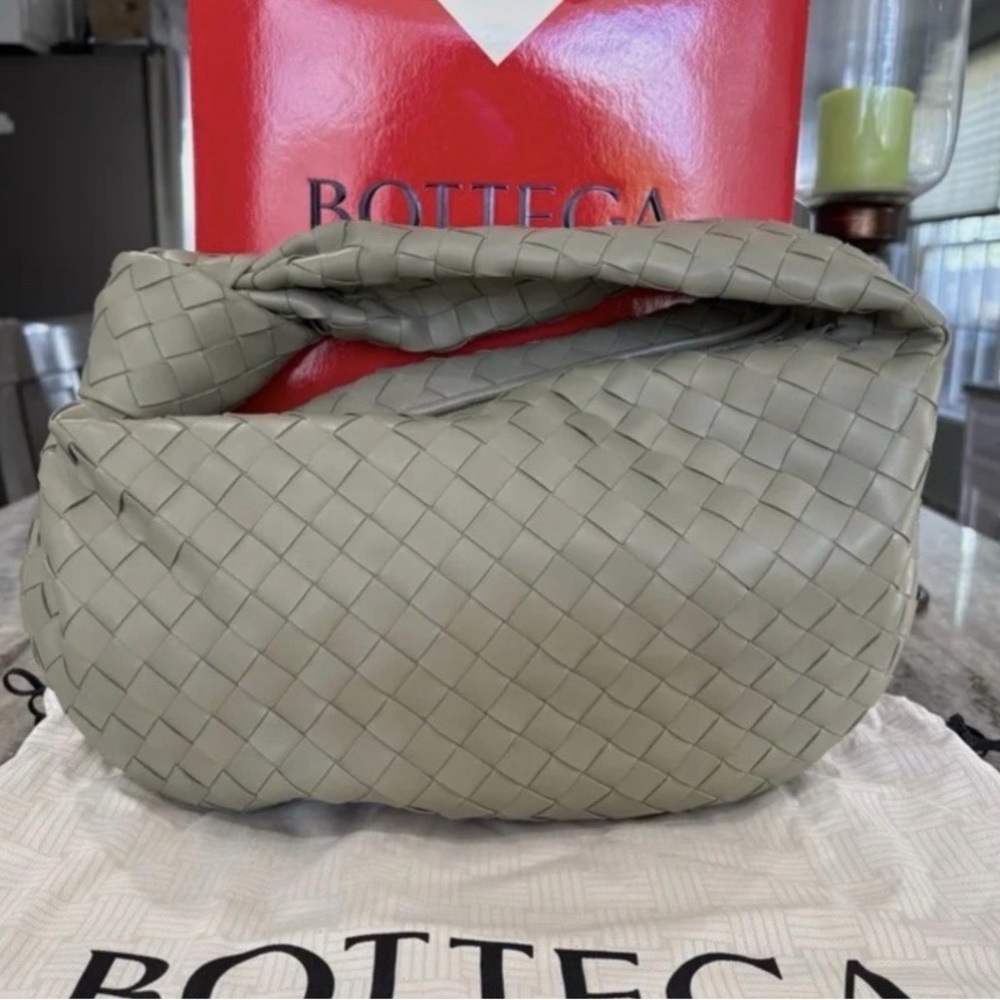 Bottega Veneta Small Jodie in Travertine